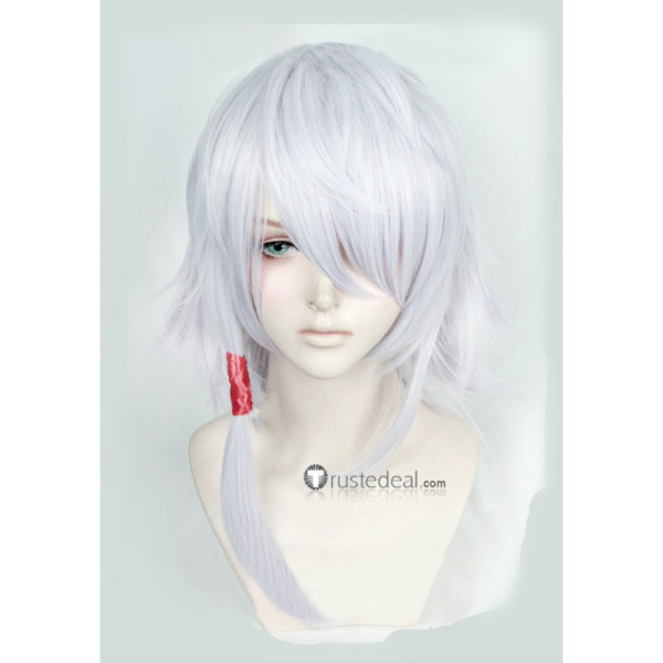 Kado The Right Answer Seikaisuru Kado Yaha kui zaShunina White Cosplay Wig