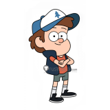 Gravity Falls Dipper Pines Blue Orange Cosplay Costume