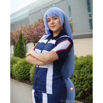 Boku no Hero Academia Nejire Hado The Big 3 Blue Cosplay Wig