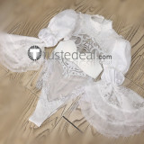 Nier Automata 2B Bride Wedding Dress White Black Fanart Cosplay Costumes