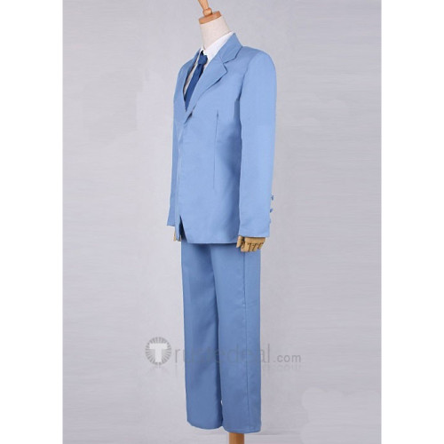 Blue Durarara!! Mikado Ryugamine School Uniform Cosplay Costume