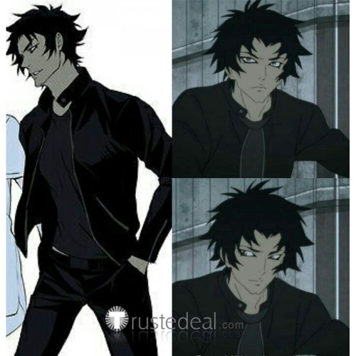 Devilman Crybaby Akira Fudo Black Jacket Cosplay Costume