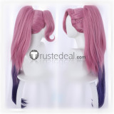 League of Legends Seraphine Pink Purple Blue Cosplay Wigs