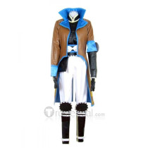 Devil Kings Sengoku Basara 2 Katakura Kojuro Cosplay Costume
