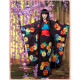 Hell Girl Jigoku Shoujo Girl from Hell Ai Enma Kimono Cosplay Costume 3