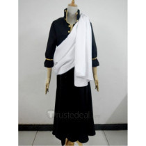 Fairy Tail Zeref Dragneel Black Cosplay Costume