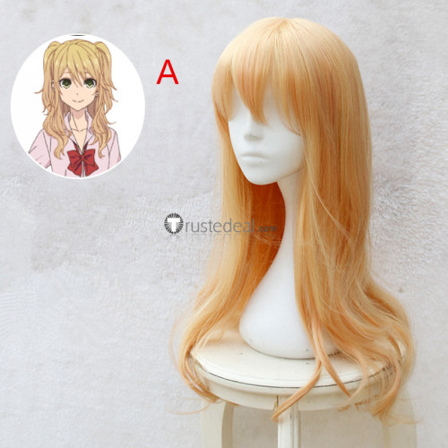 Citrus Yuzu Aihara Yellow Ponytails Cosplay Wig