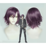 Akudama Drive The Cutthroat Swindler Courier Doctor Hacker White Brown Purple Cosplay Wigs