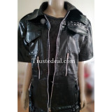 Final Fantasy XV 15 Noctis Lucis Caelum Black Cosplay Costume PU Version