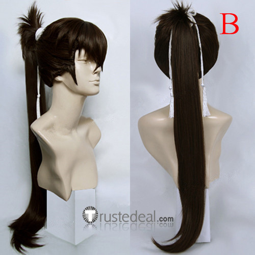 Hakuouki Toudou Heisuke Brown Cosplay Wigs