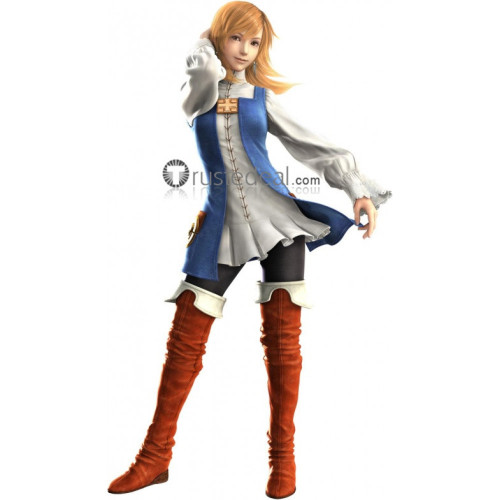 Final Fantasy III Refia Cosplay Shoes Boots