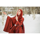 Game of Thrones Priestess Melisandre of Asshai Red Gown Cosplay Costume
