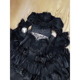 Nier Automata 2B Bride Wedding Dress White Black Fanart Cosplay Costumes