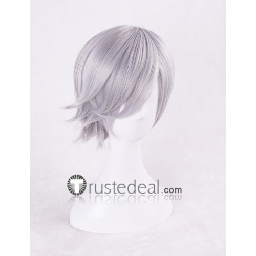 Land of the Lustrous Houseki no Kuni Goshenite Silver Gray Cosplay Wig