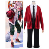 Chainsaw Man Power Makima Nurse Reze Red White Cosplay Costumes