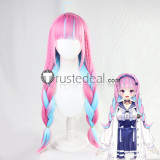 Vtuber Youtubers Hoshimachi Suisei Yukihana Lamy Hololive Minato Aqua Sukoya Kana Pink Blue Cosplay Wigs