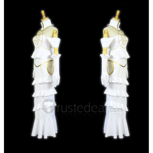 Overlord Albedo White Cosplay Costume