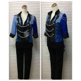 Yuri on Ice YOI Stay Close to Me Katsuki Yuuri Blue Cosplay Costume
