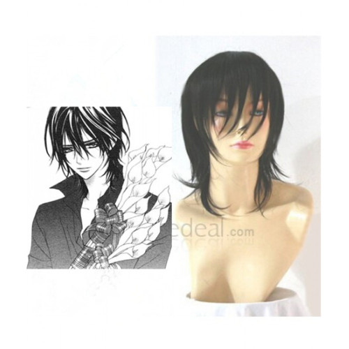 Vampire Knight Kaname Kuran Black Cosplay Wig