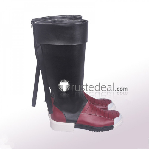 Fire Emblem Path of Radiance Ike Black Cosplay Shoes Boots