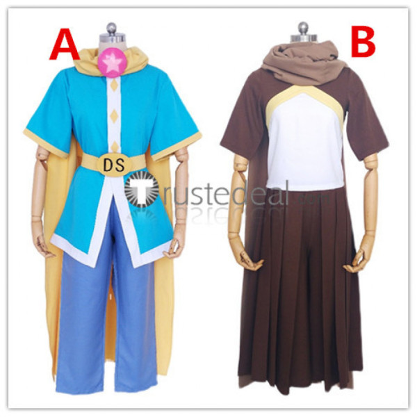 Blue Brown Cosplay Costumes