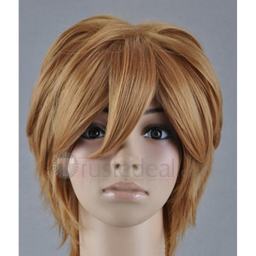 Another Teshigawara Naoya Short Brown Cosplay Wig