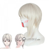Shokugeki no Soma Alice Nakiri Silver Pink Cosplay Wig