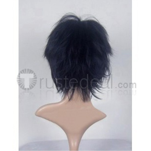 Zero no Tsukaima/The Familiar of Zero Hiraga Saito Dark Blue Cosplay Wig
