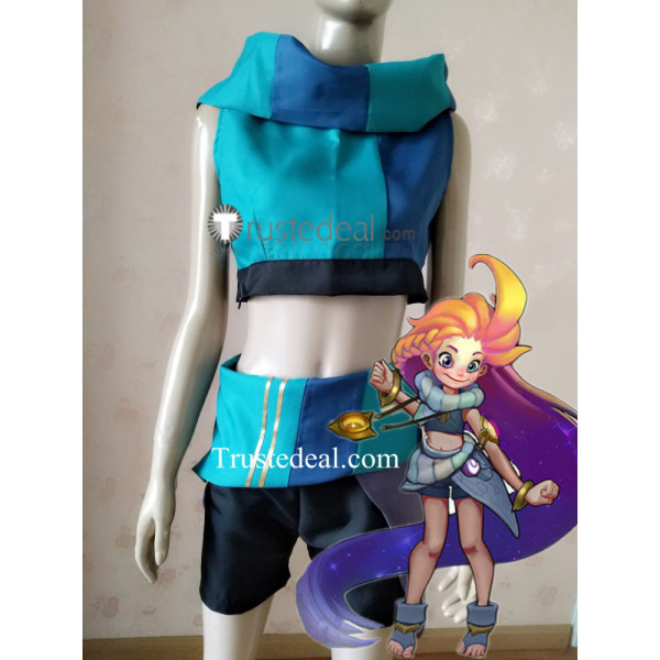 League of Legends LOL Aspect of Twilight Zoe Cosplay Costume