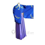 Inuyasha Naraku Blue Kimono Cosplay Costume