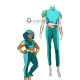 She Ra Princesses of Power Mermista Princess of Salineas Green Cosplay Costume