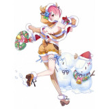 White Cat Project ShiroNeko Project Re Zero Collaboration Event Rem Ram Christmas Cosplay Costumes