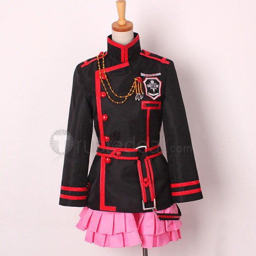 D.Gray-man Hallow Lenalee Lee 3rd Uniform Cosplay Costume