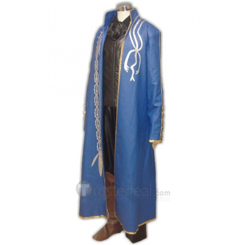 Devil May Cry III Vergil Blue Cosplay Costume