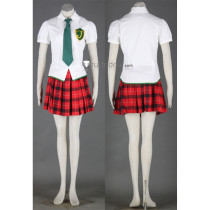 Neon Genesis Evangelion Mari Makinami School Cosplay Costume