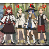 Mushoku Tensei Isekai Ittara Honki Dasu Jobless Reincarnation Rudeus Roxy Sylphiette Eris Cosplay Costumes
