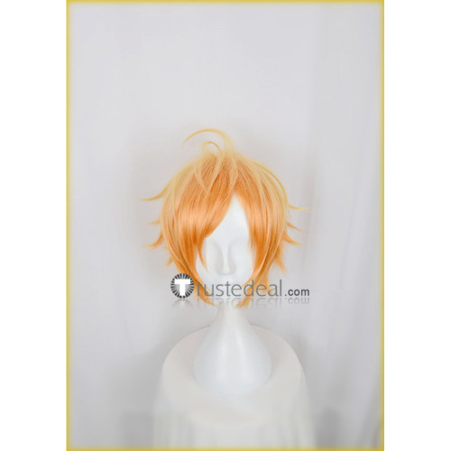 Act! Addict! Actors! A3! Summer Troupe Sumeragi Tenma Bright Orange Cosplay Wig
