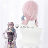 Akudama Drive The Cutthroat Swindler Courier Doctor Hacker White Brown Purple Cosplay Wigs