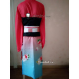 Blue Exorcist Moriyama Shiemi Kimono Cosplay Costume 2