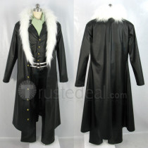One Piece Sir Crocodile Black Cosplay Costume
