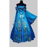 League of Legends Sona Buvelle Graceful Blue Dress Cosplay Costume