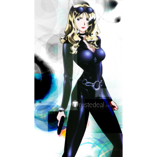Cowboy Bebop Julia Black Jumpsuit Cosplay Costume