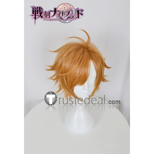 Sengoku Night Blood Sanada Yukimura Blonde Cosplay Wig