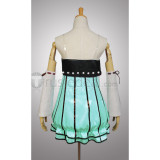 Vocaloid Project DIVA Arcade Hatsune Miku Future Tone Green Dress Cosplay Costume