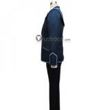 YuGiOh VRAINS Yusaku Fujiki Blue Uniform Cosplay Costume