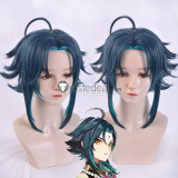 Genshin Impact Jean Barbara Xiao Xiangling Diluc Blonde Red Blue Cosplay Wigs