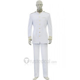 Hetalia Axis Powers Japan White Cosplay Costume