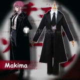 Chainsaw Man Makima Aki Hayakawa Devil Hunter Black Uniform Cosplay Costumes