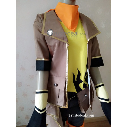 RWBY Yang Xiao Long Genderbend Male Cosplay Costume