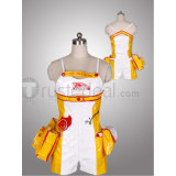 Vocaloid Miku Hatsune Racing  2010 Orange One-pieces Cosplay Costume